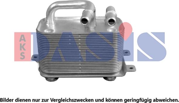 AKS Dasis 056036N - Масляный радиатор, двигательное масло xparts.lv