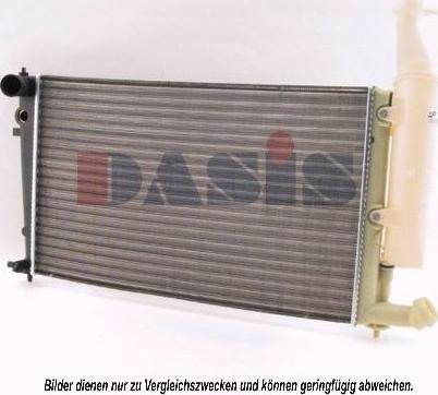 AKS Dasis 060850N - Radiators, Motora dzesēšanas sistēma xparts.lv