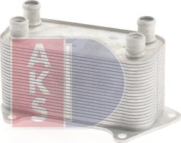 AKS Dasis 026006N - Eļļas radiators, Motoreļļa xparts.lv