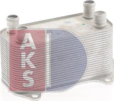 AKS Dasis 026006N - Eļļas radiators, Motoreļļa xparts.lv