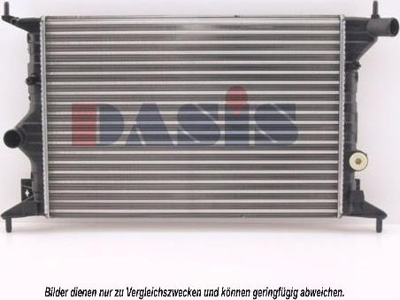 AKS Dasis 150810N - Radiators, Motora dzesēšanas sistēma xparts.lv