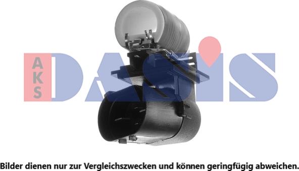 AKS Dasis 158145N - Сопротивление, реле, вентилятор салона xparts.lv