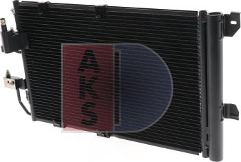 AKS Dasis 152001N - Condenser, air conditioning xparts.lv
