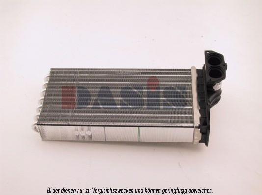 AKS Dasis 169009N - Heat Exchanger, interior heating xparts.lv