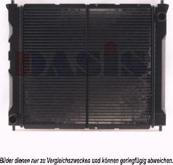 AKS Dasis 100670N - Radiators, Motora dzesēšanas sistēma xparts.lv