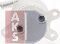 AKS Dasis 116002N - Масляный радиатор, двигательное масло xparts.lv