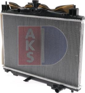AKS Dasis 110065N - Радиатор, охлаждение двигателя xparts.lv