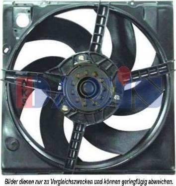 AKS Dasis 188002N - Вентилятор, охлаждение двигателя xparts.lv