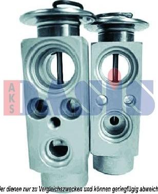AKS Dasis 840121N - Expansion Valve, air conditioning xparts.lv