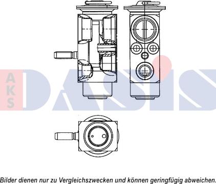 AKS Dasis 840249N - Расширительный клапан, кондиционер xparts.lv