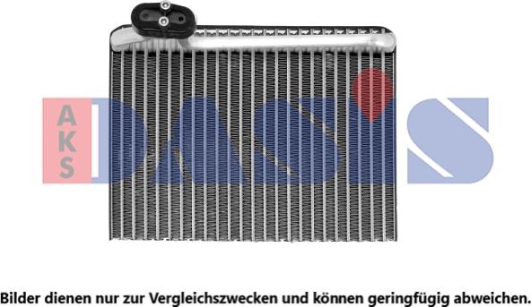 AKS Dasis 820099N - Evaporator, air conditioning xparts.lv