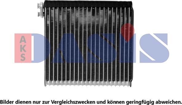 AKS Dasis 820281N - Evaporator, air conditioning xparts.lv