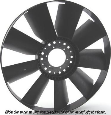 AKS Dasis 268006N - Ventiliatoriaus ratas, variklio aušinimas xparts.lv