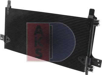 AKS Dasis 262002N - Condenser, air conditioning xparts.lv