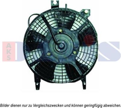 AKS Dasis 218010N - Fan, radiator xparts.lv