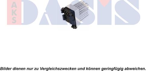 AKS Dasis 740112N - Control Unit, heating / ventilation xparts.lv