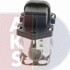 AKS Dasis 740249N - Papildus rezistors, Elektromotors-Radiatora ventilators xparts.lv