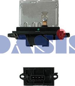 AKS Dasis 740236N - Rezistors, Salona ventilators xparts.lv