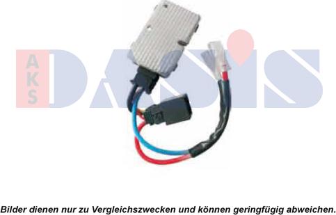 AKS Dasis 741410N - Блок управления, отопление / вентиляция xparts.lv
