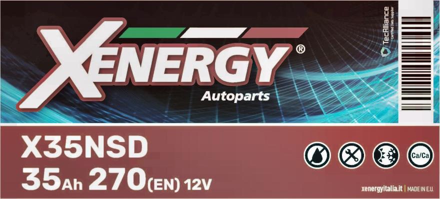 AP XENERGY X35NSD - Startera akumulatoru baterija xparts.lv