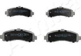 Ashika 50-00-012 - Brake Pad Set, disc brake xparts.lv