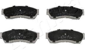 Ashika 50-00-080 - Brake Pad Set, disc brake xparts.lv