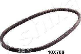 Ashika 109-10X788 - Клиновой ремень, поперечные рёбра xparts.lv