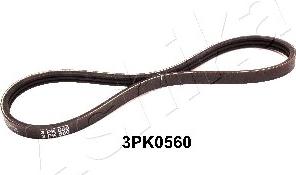 Ashika 112-3PK560 - V-Ribbed Belt xparts.lv
