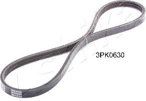Ashika 112-3PK630 - V-Ribbed Belt xparts.lv
