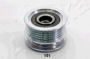 Ashika 130-01-101 - Pulley, alternator, freewheel clutch xparts.lv