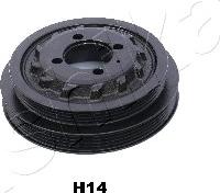 Ashika 122-0H-H14 - Belt Pulley, crankshaft xparts.lv