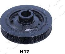 Ashika 122-0H-H17 - Belt Pulley, crankshaft xparts.lv
