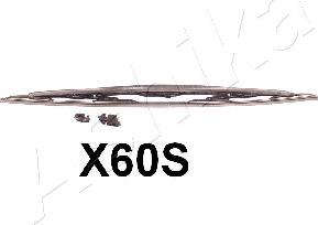 Ashika SA-X60S - Stikla tīrītāja slotiņa xparts.lv