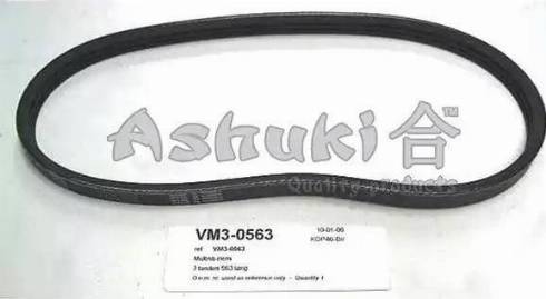 Ashuki VM3-0563 - Ķīļrievu siksna xparts.lv
