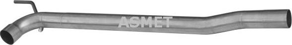 Asmet 04.107 - Repair Pipe, catalytic converter xparts.lv