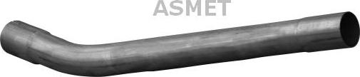 Asmet 07.201 - Труба выхлопного газа xparts.lv