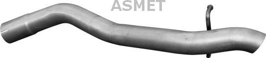 Asmet 07.213 - Труба выхлопного газа xparts.lv