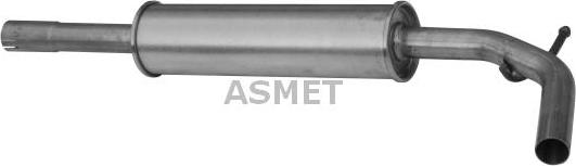 Asmet 19.010 - Middle Silencer xparts.lv