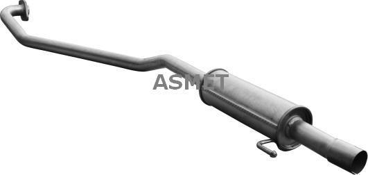 Asmet 20.043 - Middle Silencer xparts.lv