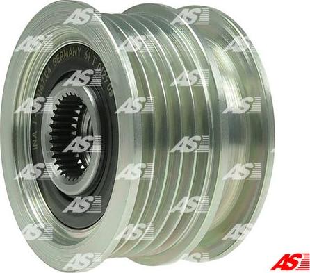 AS-PL AFP0014(INA) - Pulley, alternator, freewheel clutch xparts.lv