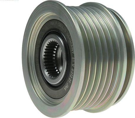 AS-PL AFP0023(INA) - Pulley, alternator, freewheel clutch xparts.lv