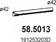 ASSO 58.5013 - Izplūdes caurule xparts.lv
