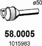 ASSO 58.0005 - Catalytic Converter xparts.lv