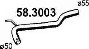 ASSO 58.3003 - Izplūdes caurule xparts.lv