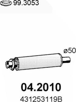 ASSO 04.2010 - Izplūdes gāzu priekšslāpētājs xparts.lv