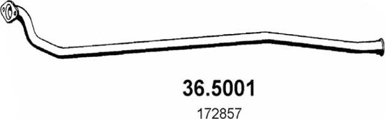 ASSO 36.5001 - Izplūdes caurule xparts.lv