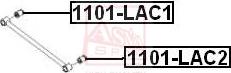 ASVA 1101-LAC1 - Valdymo svirties / išilginių svirčių įvorė xparts.lv
