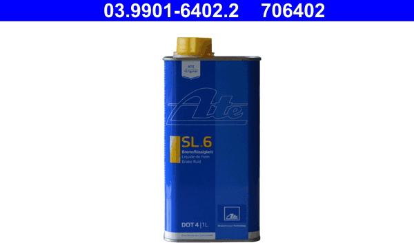 ATE 03.9901-6402.2 - Тормозная жидкость xparts.lv