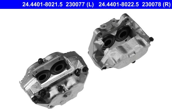 ATE 24.4401-8021.5 - Brake Caliper xparts.lv