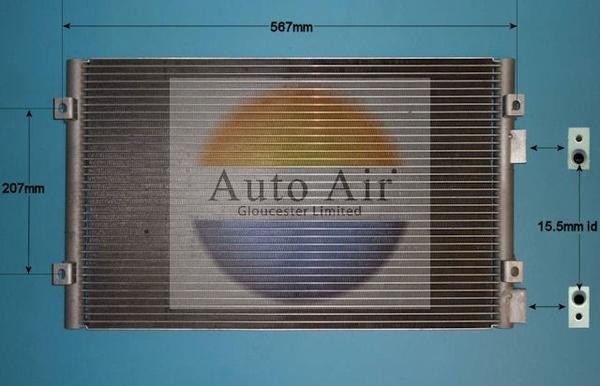 Auto Air Gloucester 16-5110 - Kondensators, Gaisa kond. sistēma xparts.lv